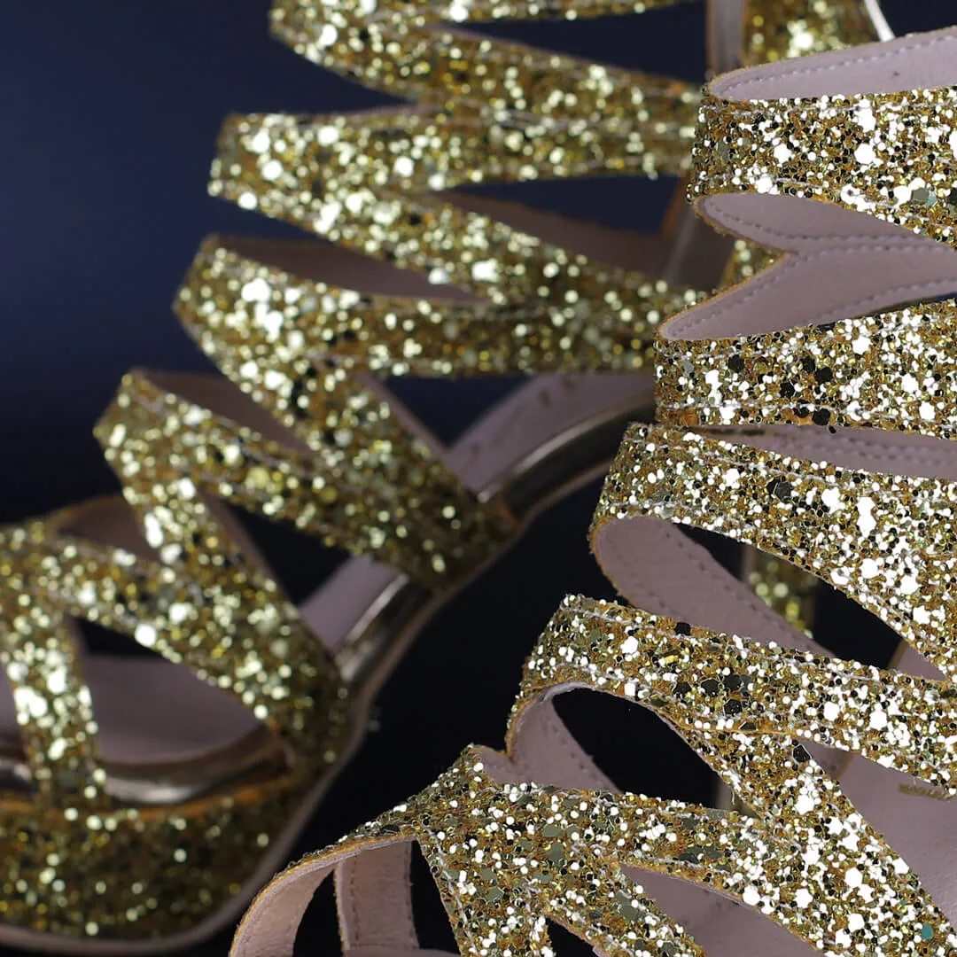 ALLESANDRO - glitter platform