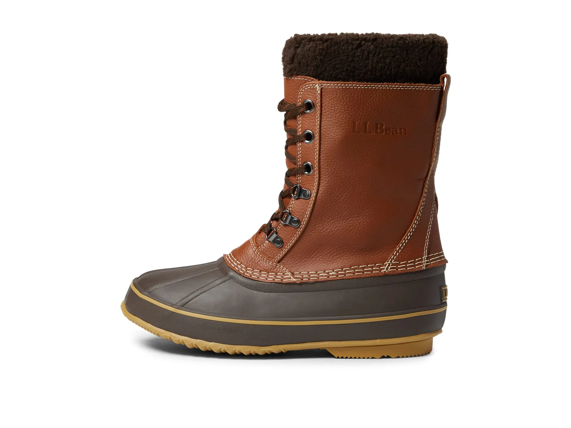 Boots Lean Snow Boot Tumbled Leather Lace