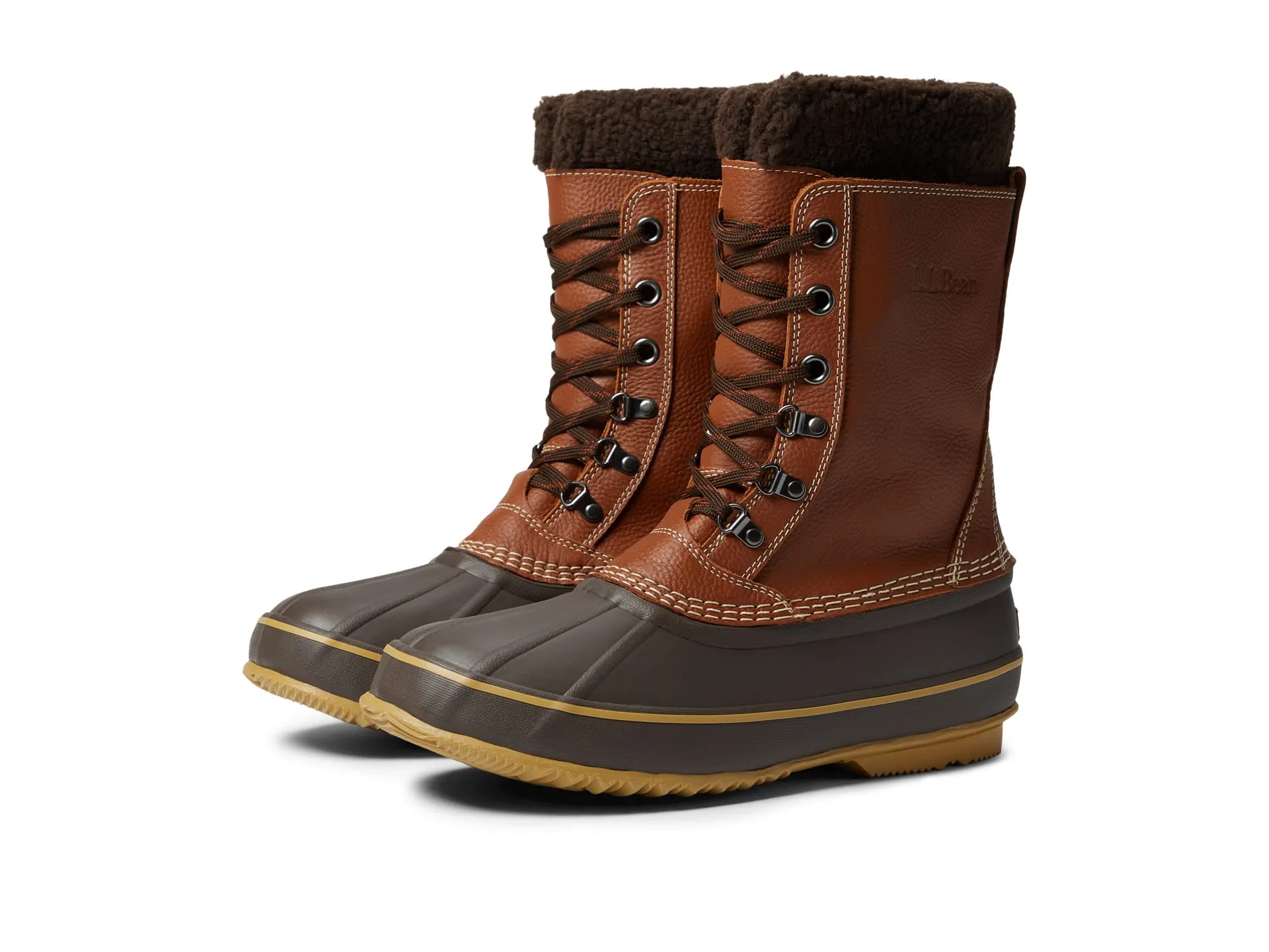 Boots Lean Snow Boot Tumbled Leather Lace
