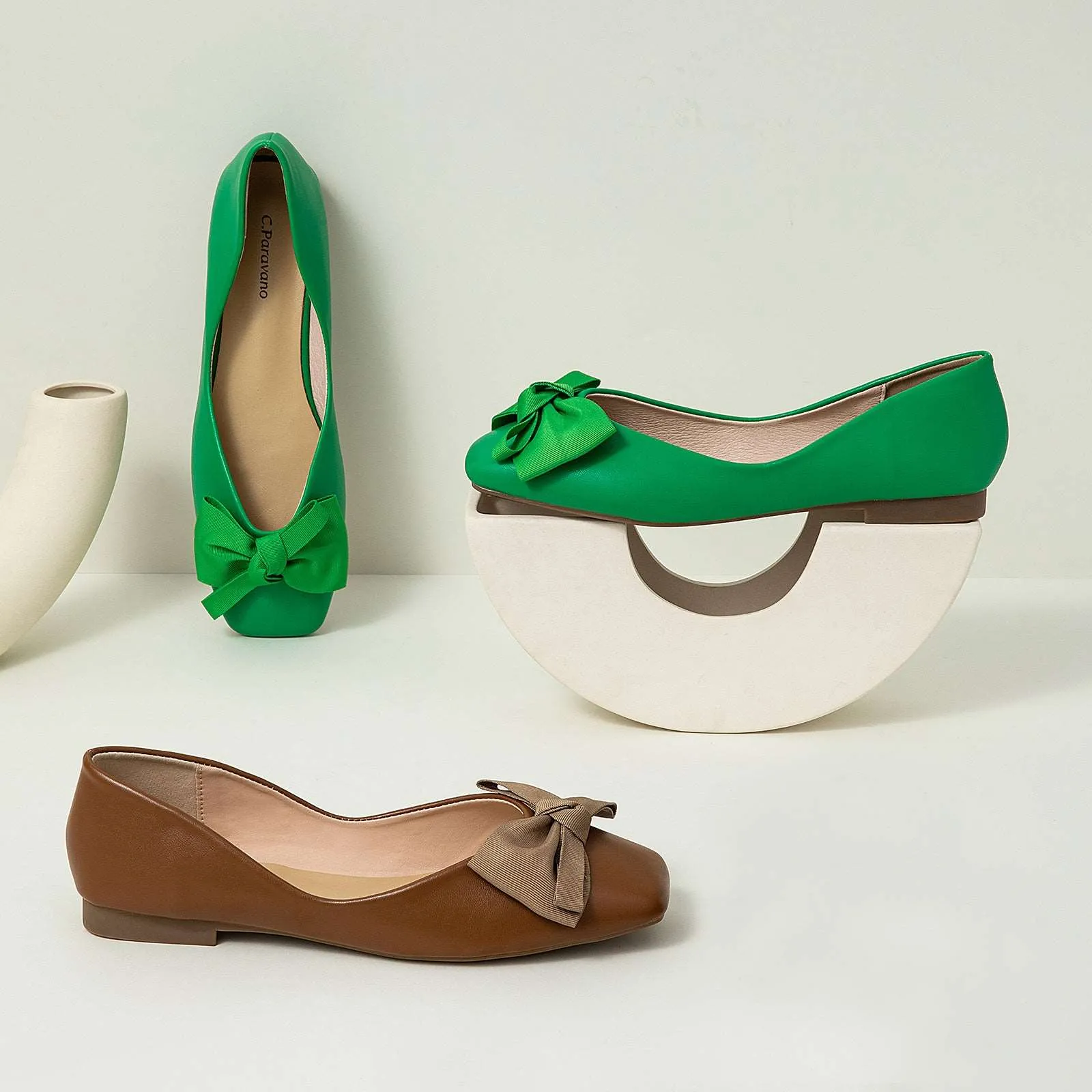 Bow Ballerina Flats (Eva)