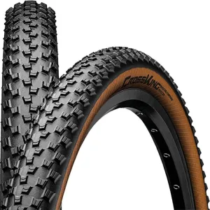 CONTINENTAL Cross King  Tubeless Ready MTB tyre - Black and Brown
