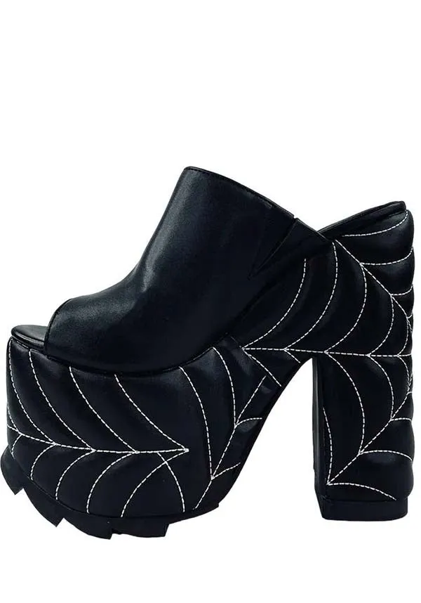 Dream Spider Web | PLATFORM HEELS*