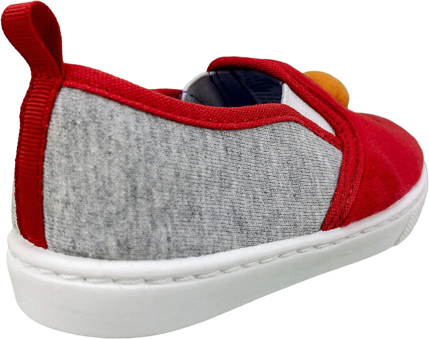 Elmo Shoes,Slip on Sneaker Toddler,Indoor Outdoor Bottom,Toddler Size 5 to 10
