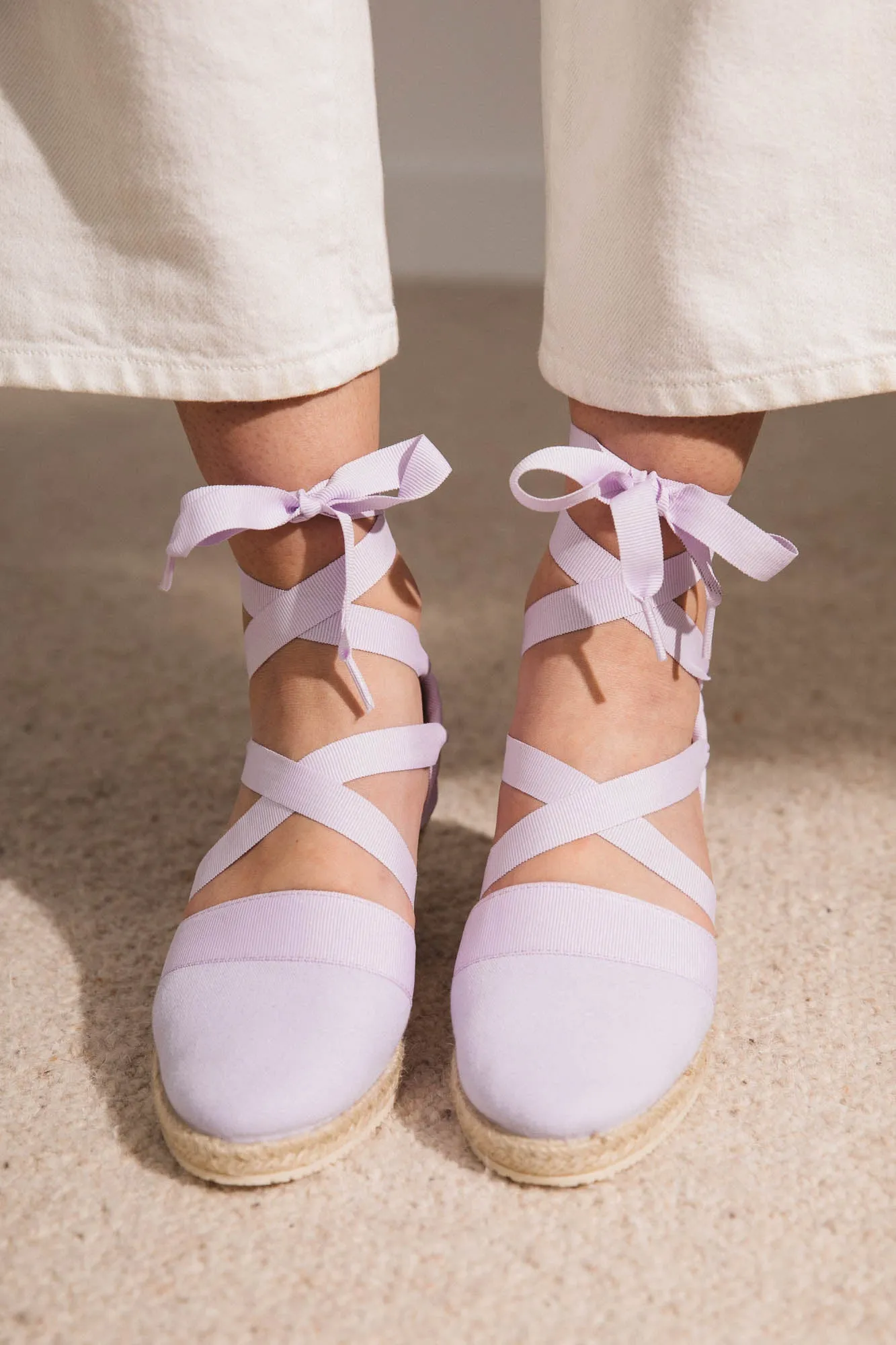 Espadrilles Caspienne parme