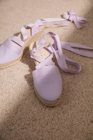 Espadrilles Caspienne parme