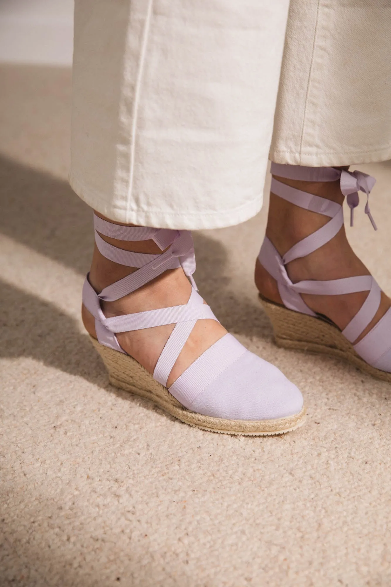 Espadrilles Caspienne parme