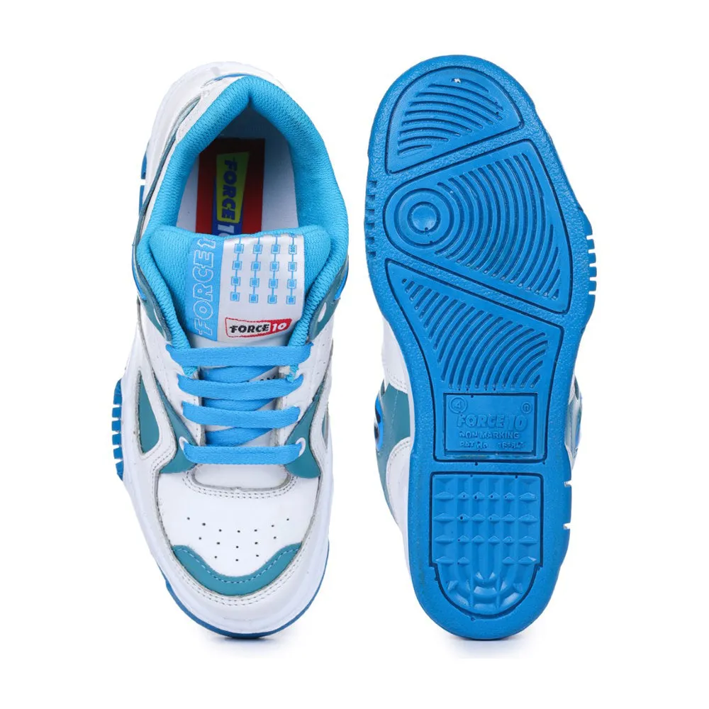 Force 10 Casual Blue Lacing Sneakers For Men DUPLAY NEW By Liberty