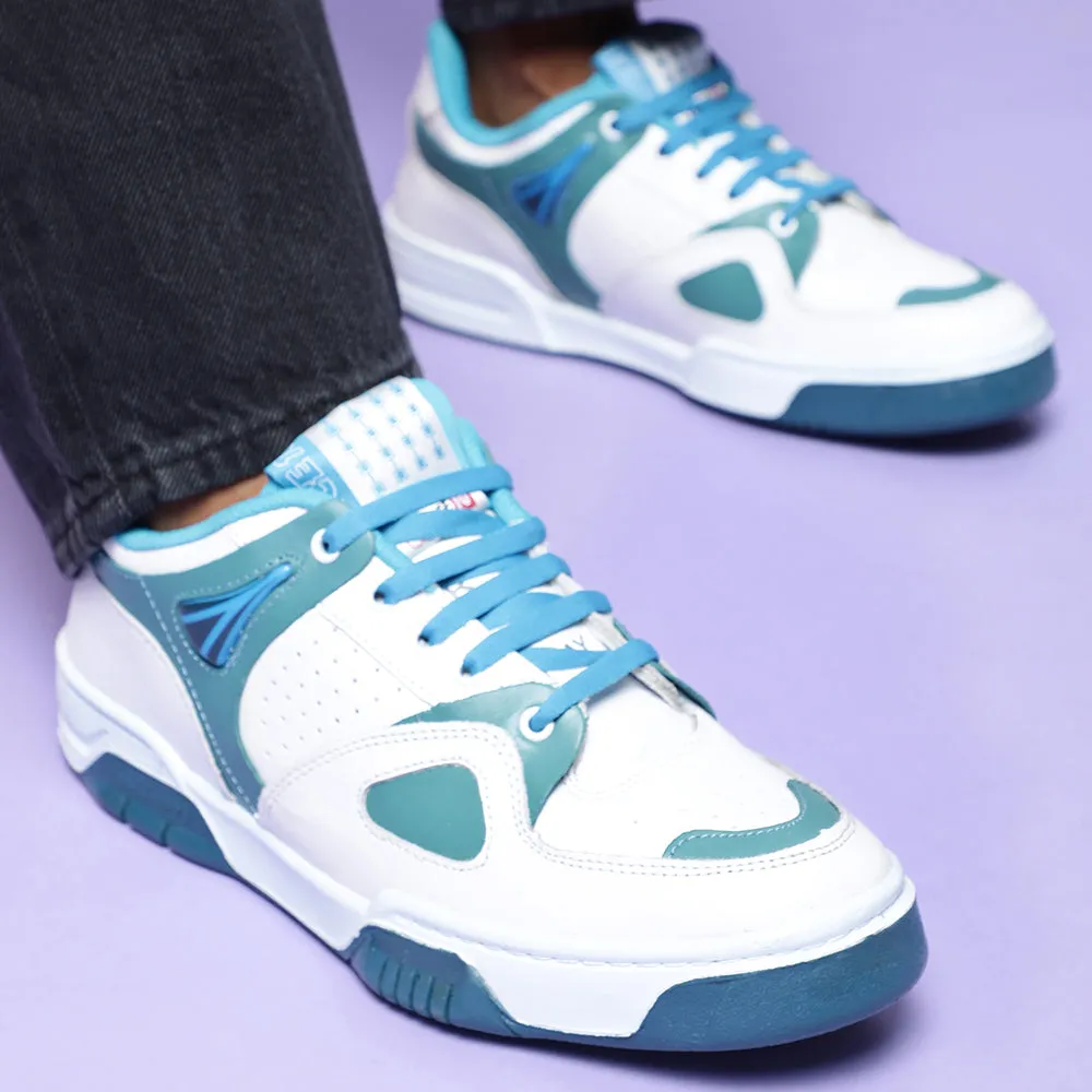 Force 10 Casual Blue Lacing Sneakers For Men DUPLAY NEW By Liberty