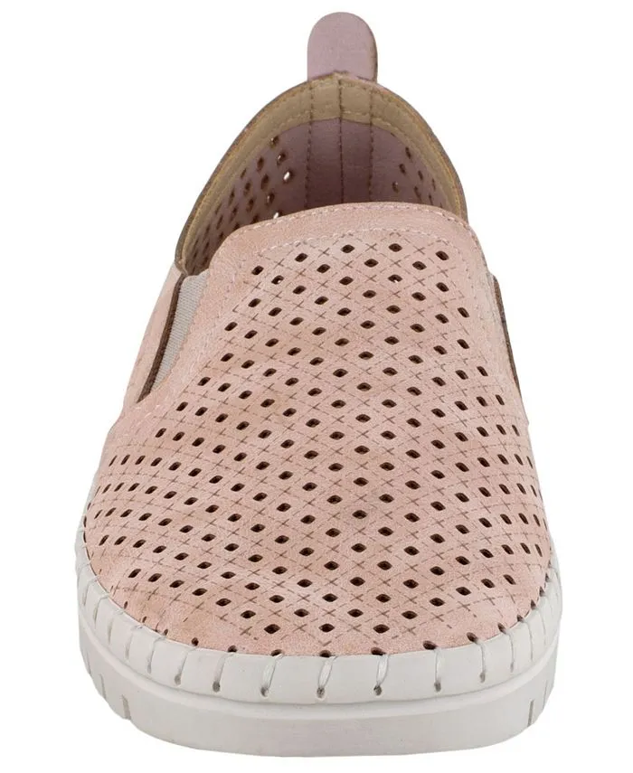Fresh Easy Street Women's Slip-On Sneakers, Pink
