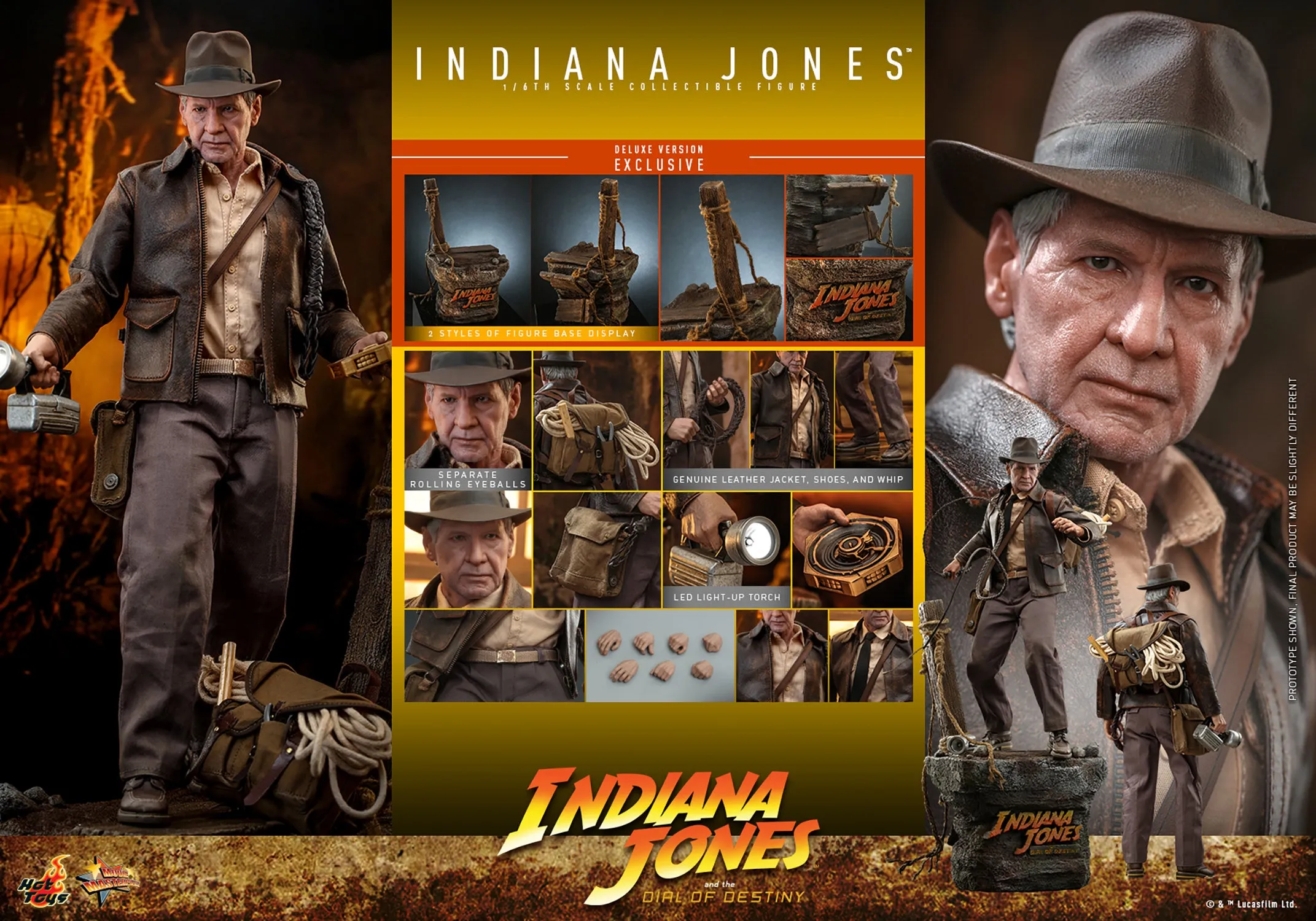 Hot Toys Indiana Jones Deluxe *Pre-order