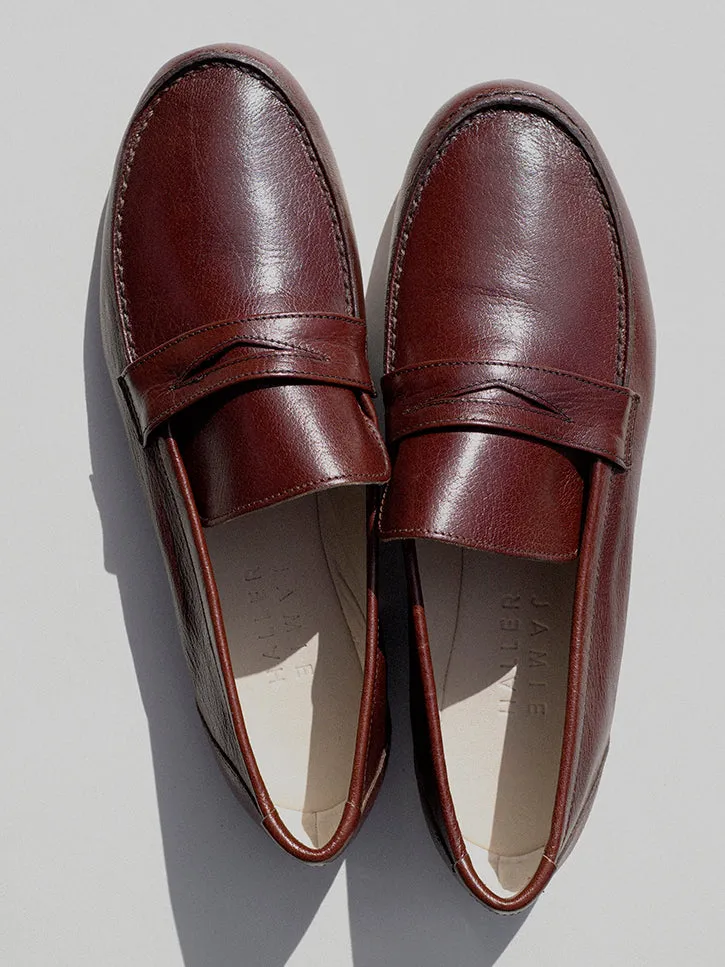 Jamie Haller Loafer, Oxblood