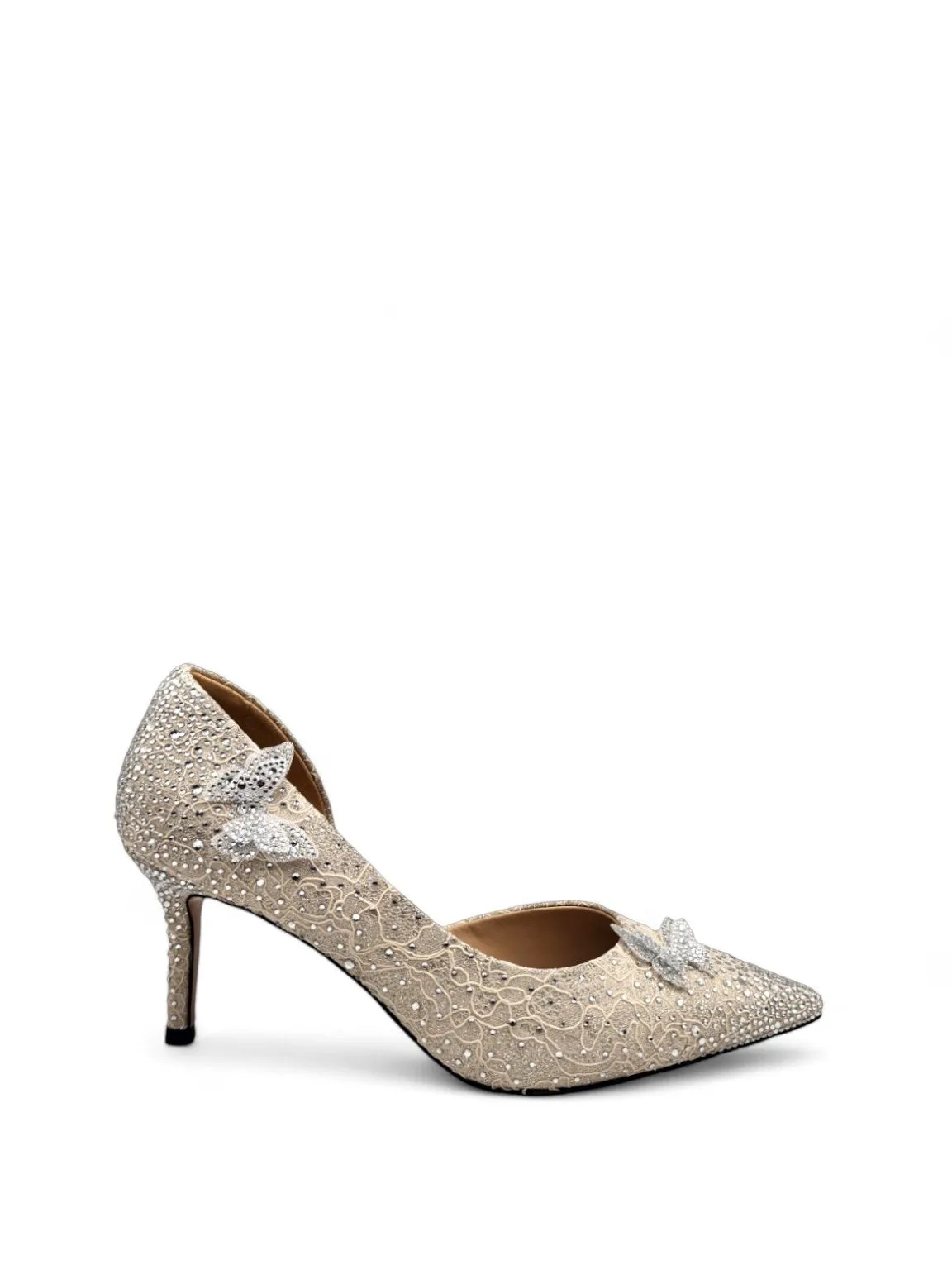 Jessie Crystal Embellished Heels