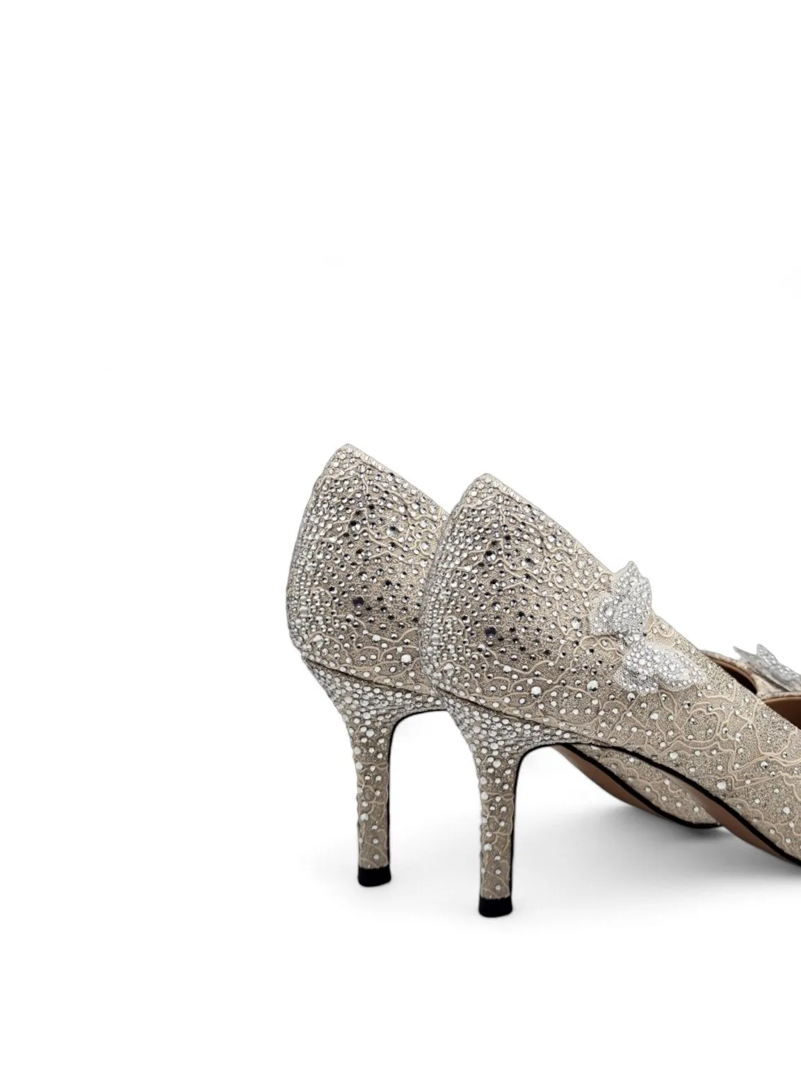 Jessie Crystal Embellished Heels