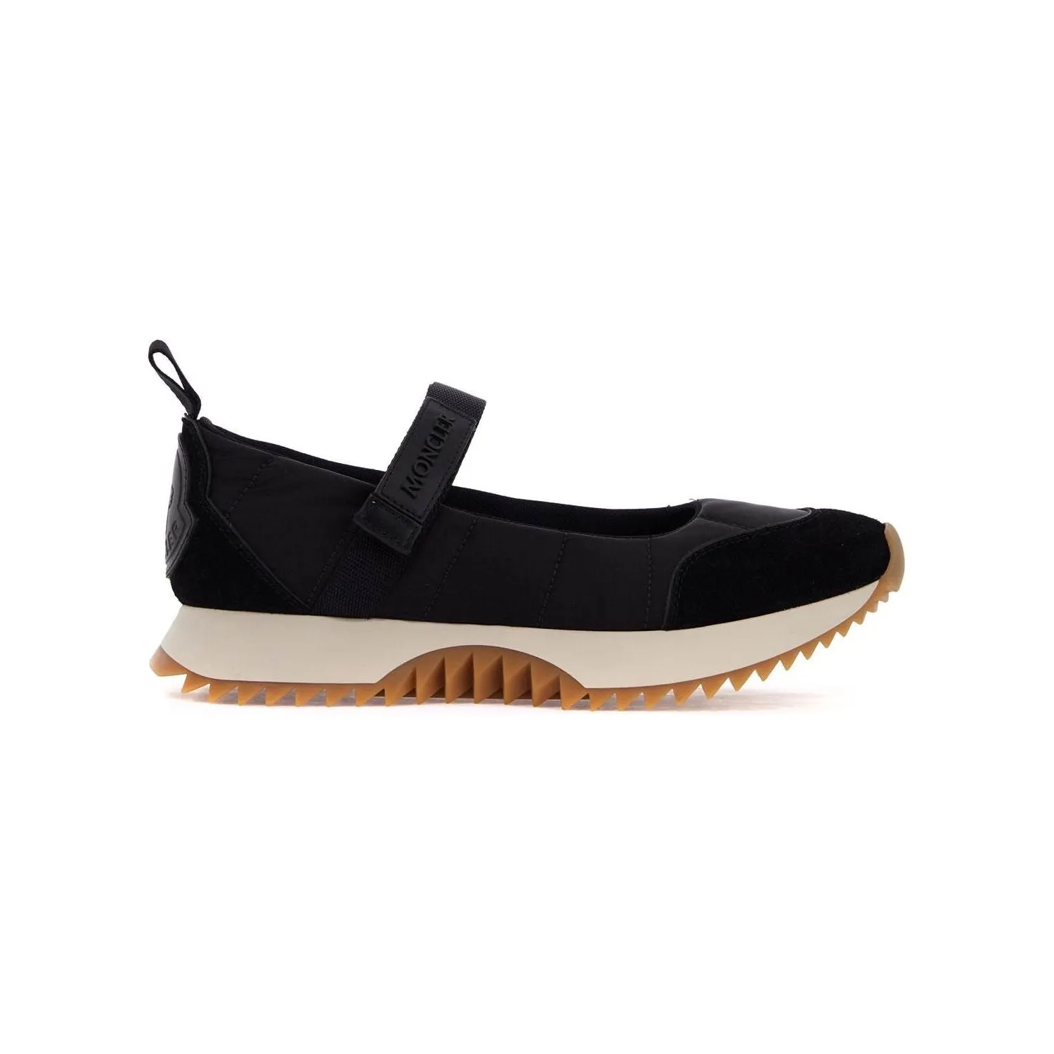 Moncler nylon pacey ballet flats