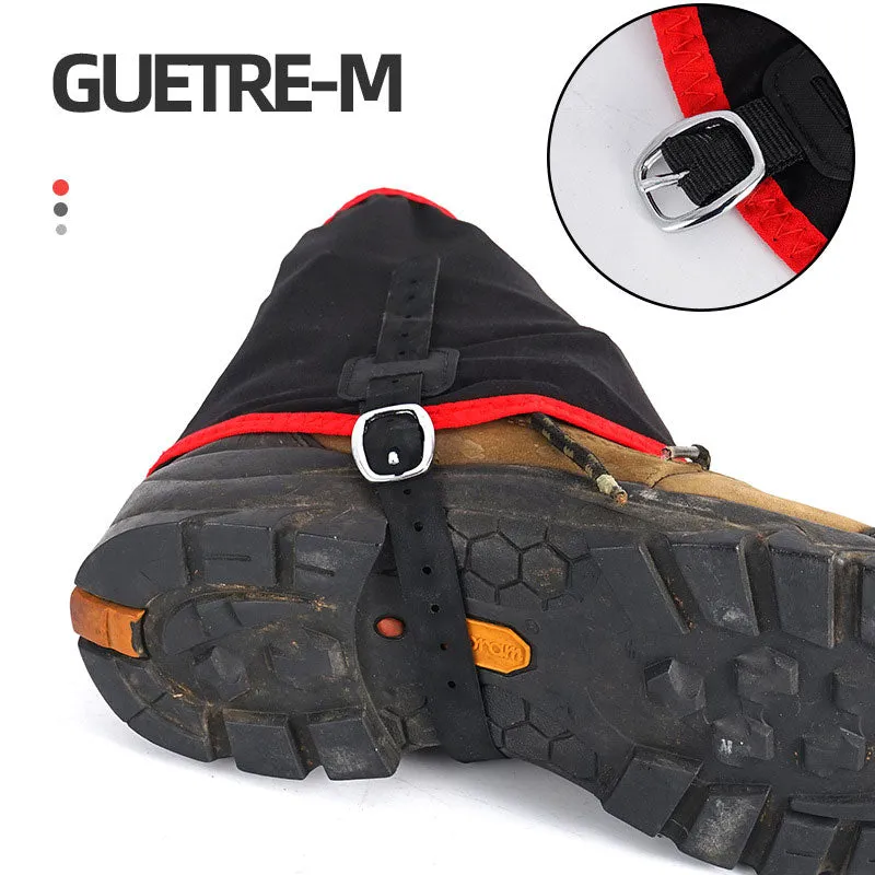 Outdoor Mountaineering Snow Cover, Hiking Leg Cover, Anti-Mosquito Foot Cover, Sand-Proof, Waterproof, High-Elastic Nylon Cycling Shoe Cover