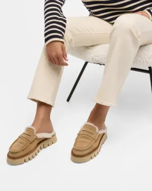 PEDRO GARCIA SAVY SHEARLING SLIP ON