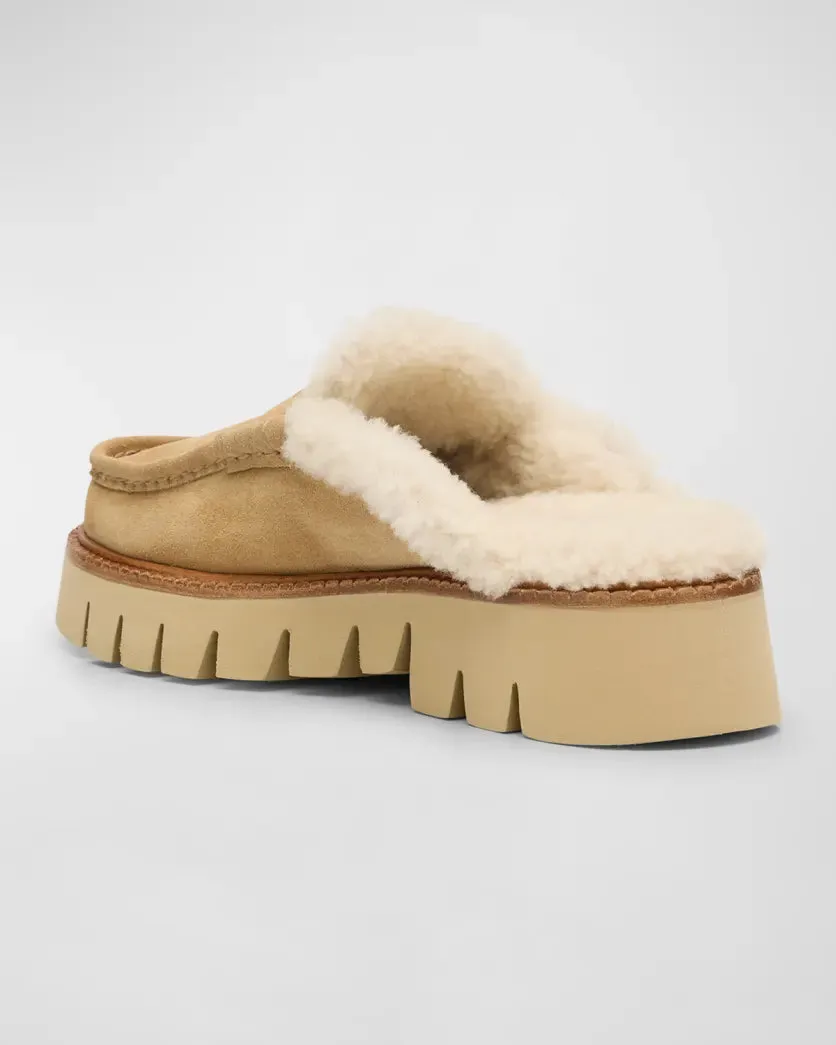 PEDRO GARCIA SAVY SHEARLING SLIP ON