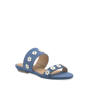 The Slide - Blue Denim Daisy - FINAL SALE