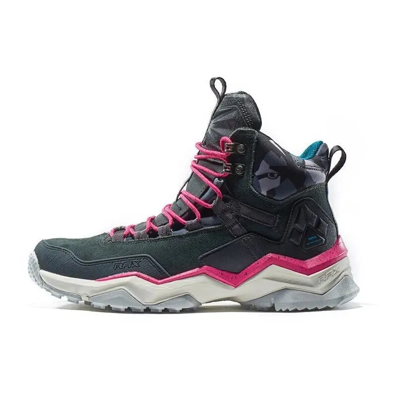 Waterproof Hiking Boots Genuine Leather Trekking Shoes Outdoor Hiking Tactical Boots Mountaineering Shoes