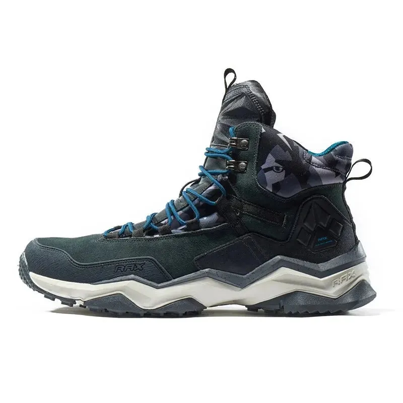 Waterproof Hiking Boots Genuine Leather Trekking Shoes Outdoor Hiking Tactical Boots Mountaineering Shoes