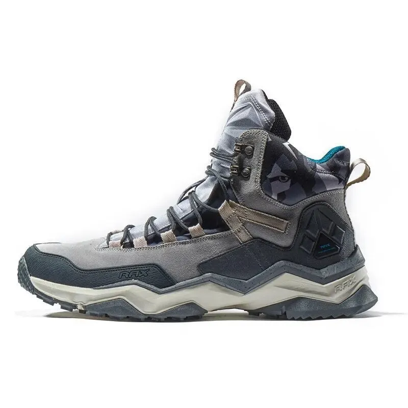 Waterproof Hiking Boots Genuine Leather Trekking Shoes Outdoor Hiking Tactical Boots Mountaineering Shoes